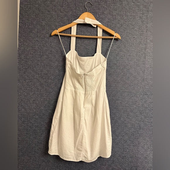 Abercrombie & Fitch Cream halter dress size small - Picture 3 of 3